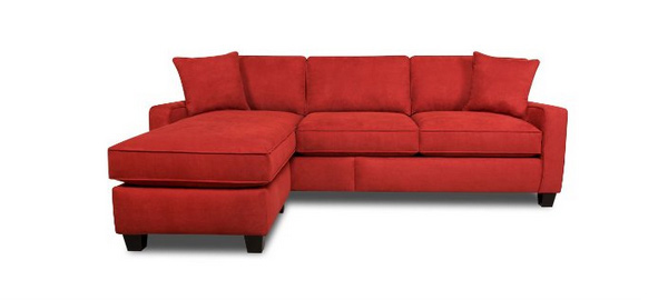 Những kiểu sofa màu đỏ đẹp mắt